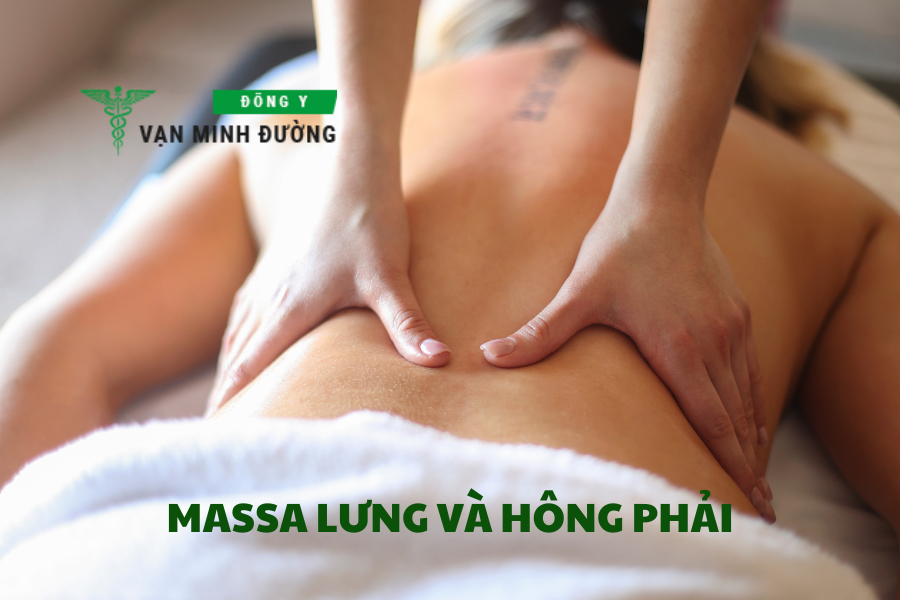 Massa lưng và hông phải