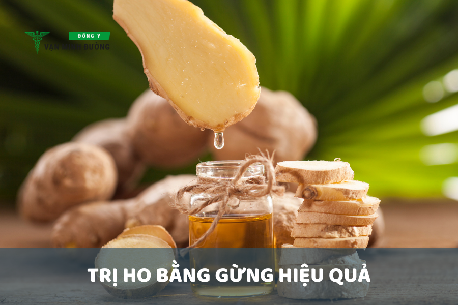 Mẹo trị ho cho người lớn bằng gừng hiệu quả